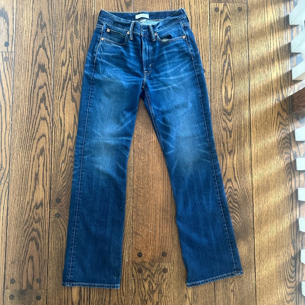 AE77 bootcut straight jean